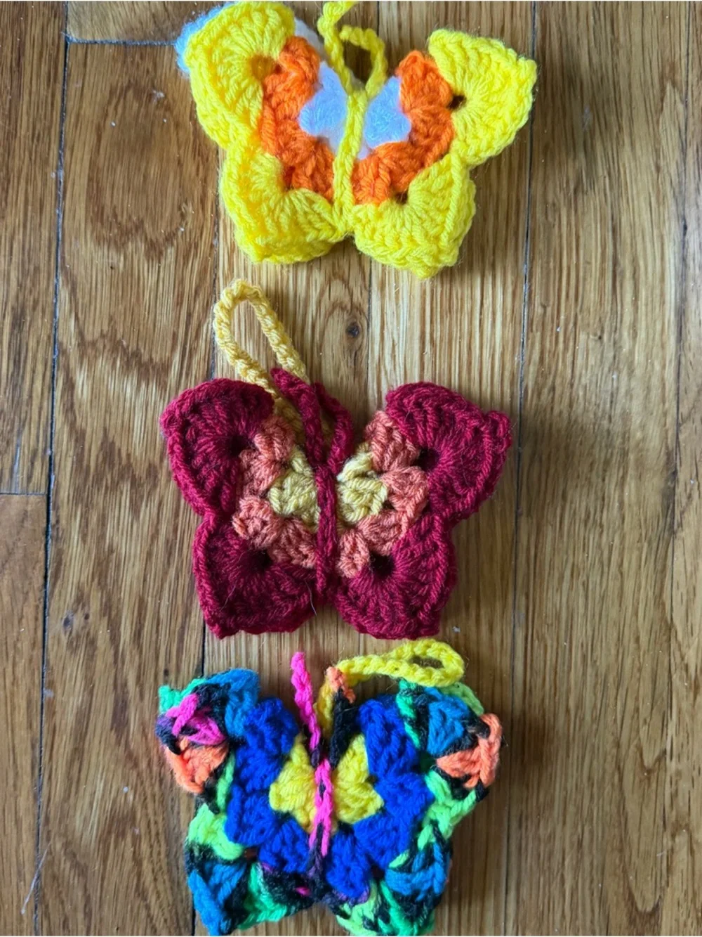 Handmade Crocheted Butterfly - Picture 4 of 4